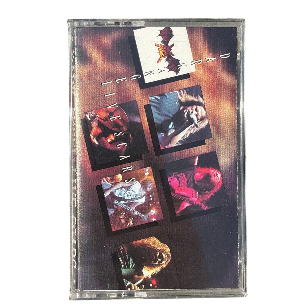 Dark Angel Live Scars Cassette - 1990 Relativity Records - 1st Pressing - Combat